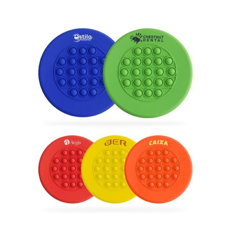 Push & Pop Fidget Frisbee